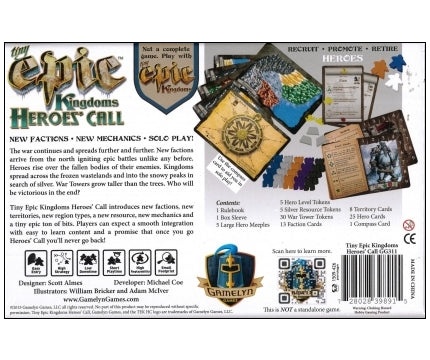 Tiny Epic - Kingdom Heroes Call Expansion