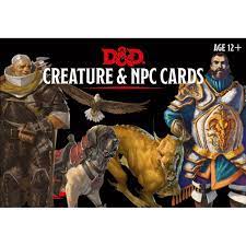 D&D - Creature & NPC Cards