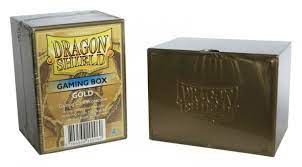 Dragon Shield Deck Strongbox - Gold